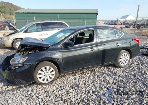 2017 Nissan Sentra Sv из США, поврежденный, VIN 3N1AB7AP7HY341306